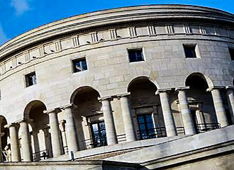 Top of La Rotonde de la Villette