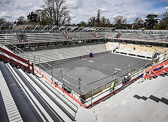 Stade Roland Garros new tennis court