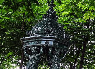 Ornate Wallace Fountain
