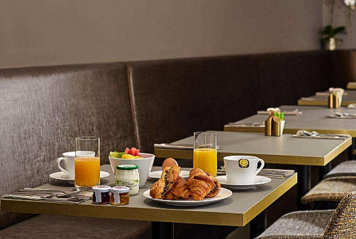 Hotel Auteuil Tour Eiffel breakfast room