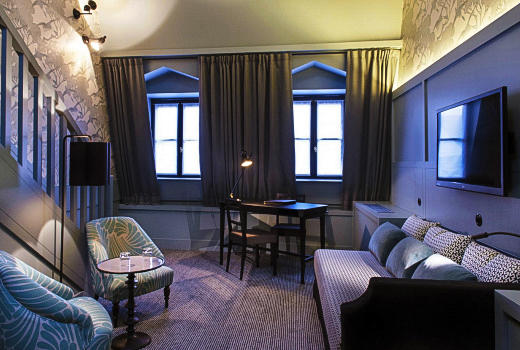 Hotel d'Aubusson Duplex loft room