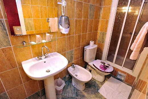 Hotel Altona en suite bathroom