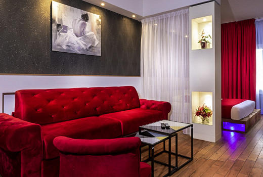 Hotel Ambre apartment lounge