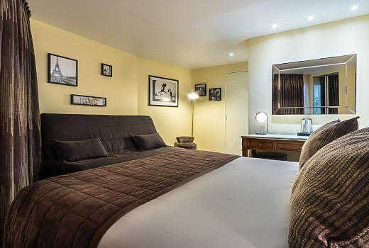 Hotel Arcadie Montparnasse family room