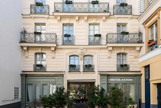 Hotel Aston Paris facade