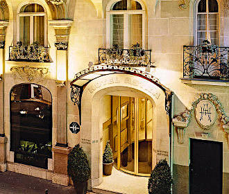 Hotel Astra Opera Facade entrance