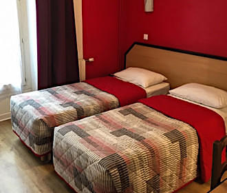 Hotel Audran twin room