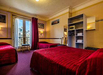 Hotel Avenir Montmartre quadruple room