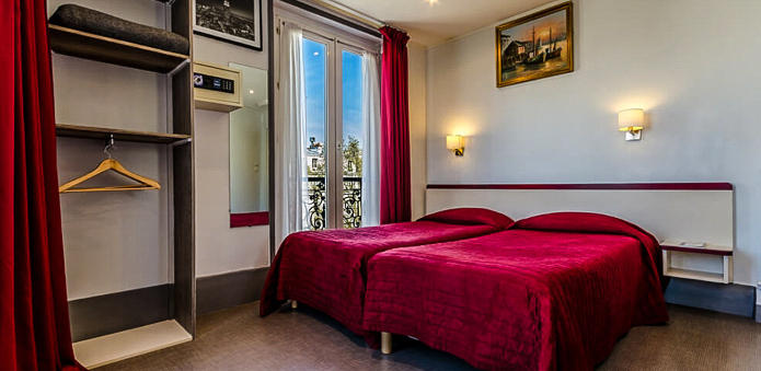 Hotel Avenir Montmartre twin room