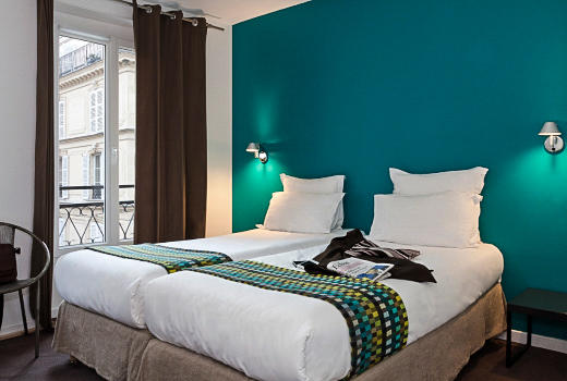 Hotel Bastille de Launay twin room
