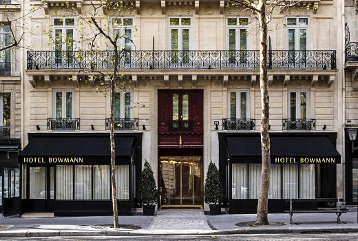 Hotel Bowmann Paris facade
