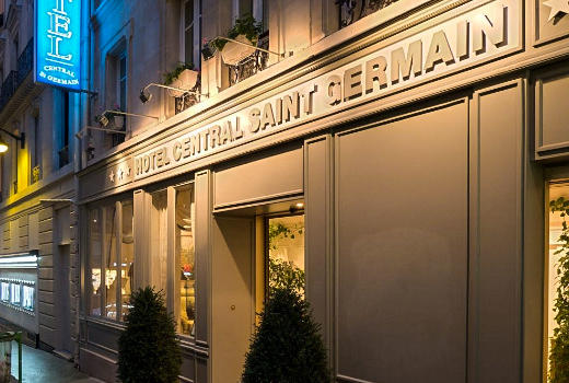 Hotel Central Saint Germain facade