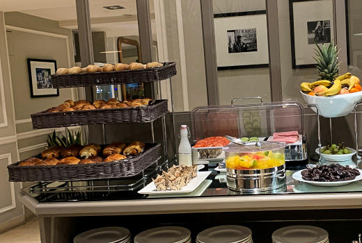 Hotel Central Saint Germain breakfast pastries