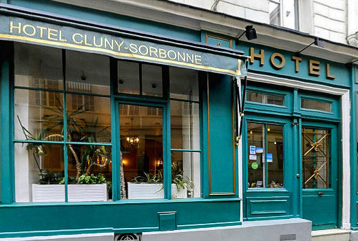 Hotel Cluny Sorbonne facade