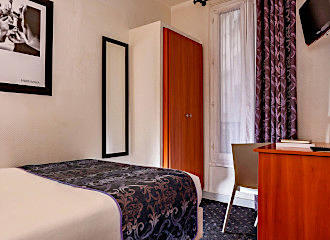 Hotel Coypel single bedroom