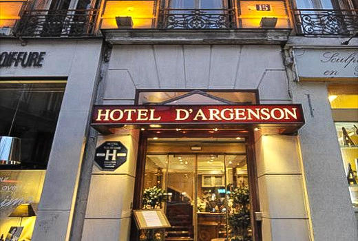 Hotel d'Argenson facade