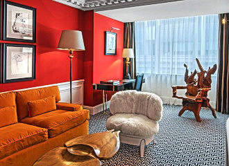 Hotel de Berri Junior Suite Seating