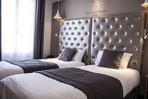 Hotel de Paris Montmartre twin room