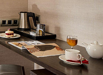 Hotel de Sevigne tea and coffee facilities