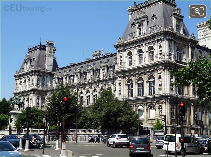 Paris Hotel de Ville South facade