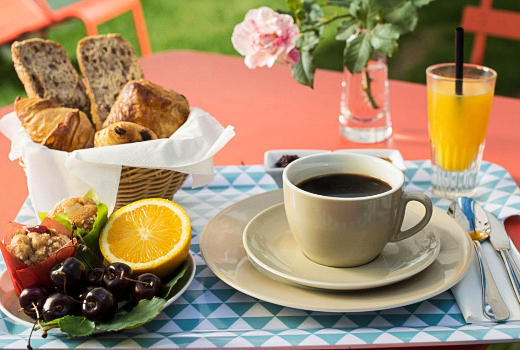 Hotel des Batignolles breakfast