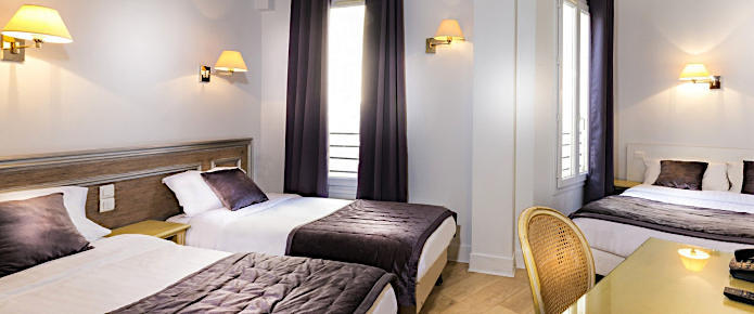 Hotel du Bresil quadruple room