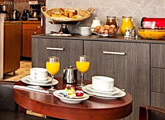 Hotel Eiffel Rive Gauche buffet breakfast
