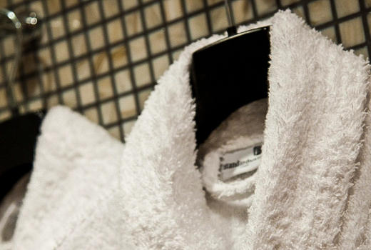 Hotel Fontaines du Luxembourg bathrobes