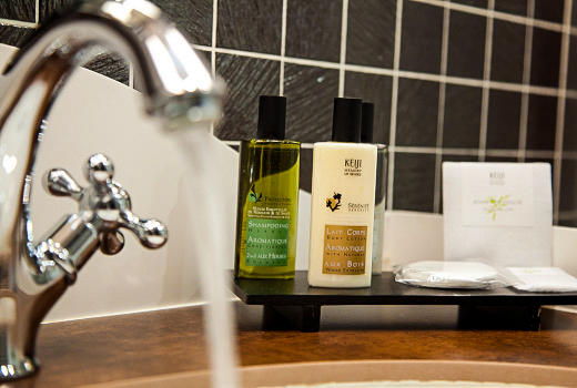 Hotel Fontaines du Luxembourg complementary toiletries