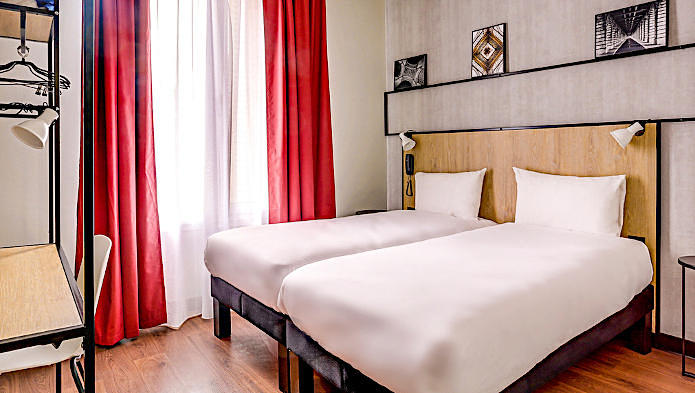 Hotel ibis Daumesnil Porte Doree twin room