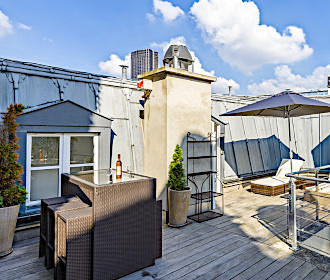 Hotel Korner Montparnasse roof terrace