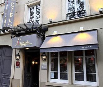 Hotel L'Interlude Paris facade