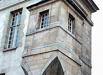 Corner tower at Hotel Lamoignon