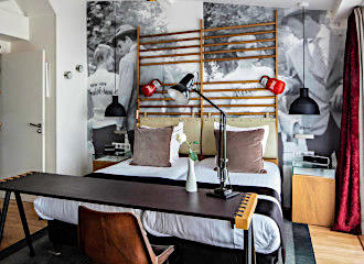 Hotel Le 123 Sebastopol family privilege bedroom