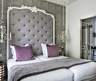 Hotel Le 123 Sebastopol standard twin bedroom