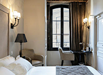 Hotel Le Presbytere classic double room seating