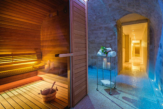 Hotel Les Jardins du Marais sauna