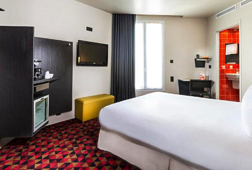 Hotel Libertel Canal Saint-Martin double bedroom two