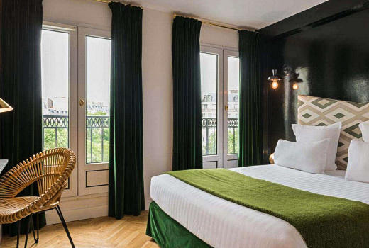 Hotel Maison Malesherbes green double room
