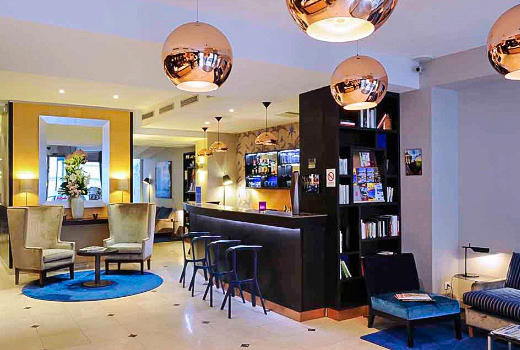 Hotel Mercure Paris La Sorbonne Saint Germain des Pres bar