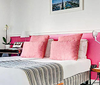 Hotel Monterosa twin bedroom