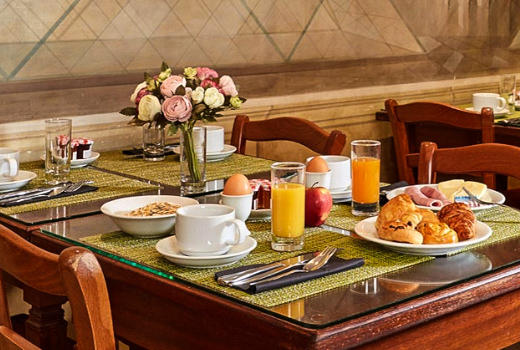 Hotel Montparnasse Daguerre continental breakfast