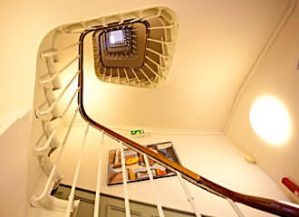 Hotel Nadaud staircase