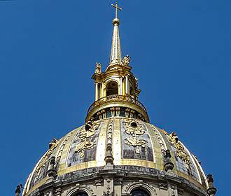 Hotel National des Invalides dome roof
