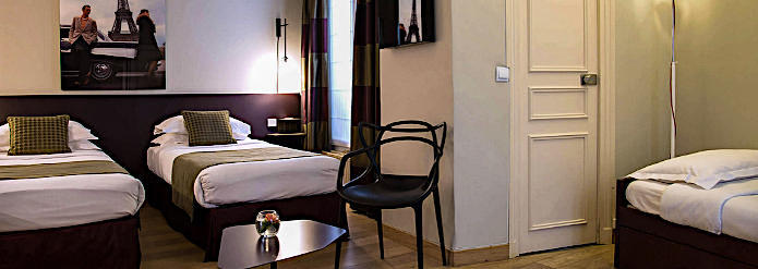 Hotel Tilsitt Etoile triple room