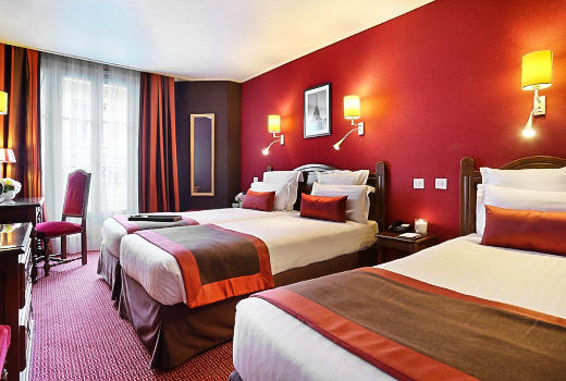 Hotel Trianon Rive Gauche triple room