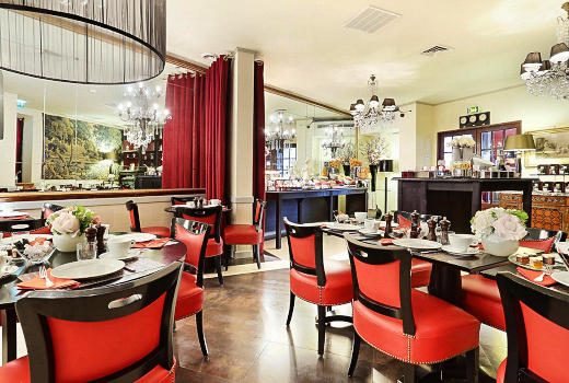 Hotel Trianon Rive Gauche breakfast room