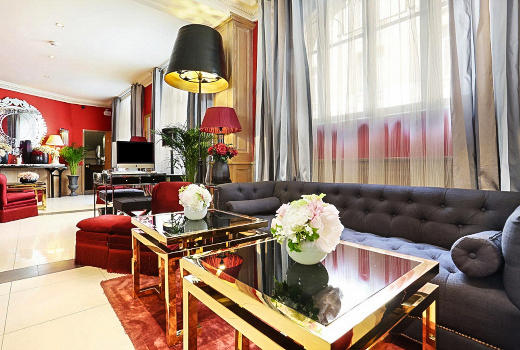 Hotel Trianon Rive Gauche lounge