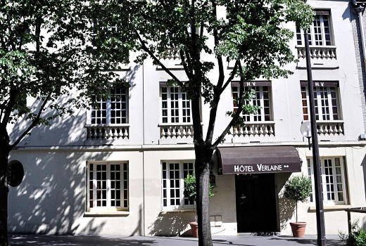 Hotel Verlaine facade