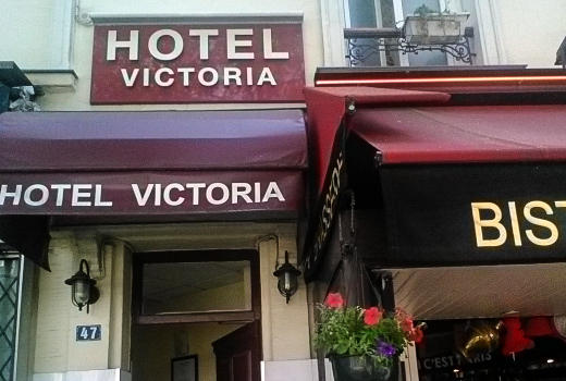 Hotel Victoria facade